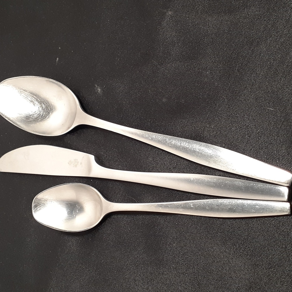 RARE Vtg Dansk Variation V IHQ 5pc place settings. Good pre-owned condition. - Picture 4 of 4